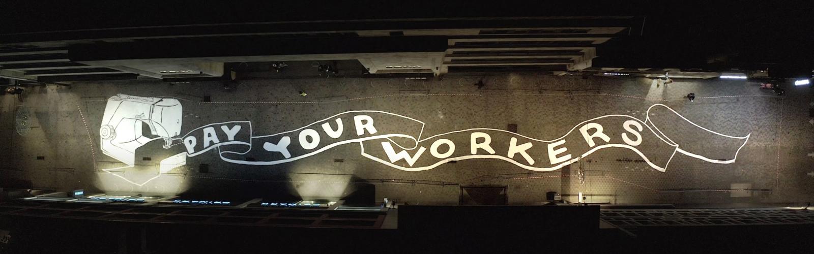 fresco 'Pay your workers'