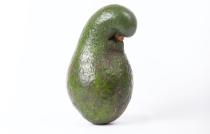 Droevige avocado