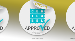 COVID 19-label Centexbel