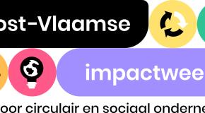 Logo Oost Vlaamse Impactweek