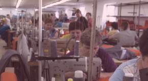 textielarbeiders in Oost-Europa