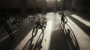 Een verzameling fietsen